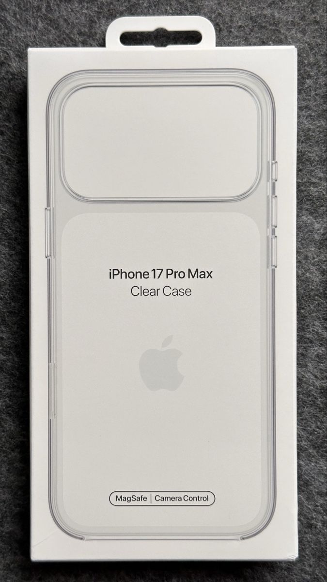 Apple Telefoni cellulari / Smartphones: Apple Clear Case iPhone 17 Pro Max NEU/OVP – Nuovo e nell'imballaggio originale da Bremgarten AG venduto da vom_ss66 2