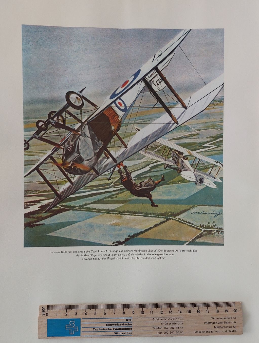 Foto & Immagini: Poster/Bilder Flugzeuge, 1. Weltkrieg – Usato da Pfäffikon ZH venduto da moswey6 3