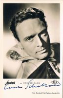 Erich Schellow 1915-95 Autogramm Vintage Foto 9x14cm