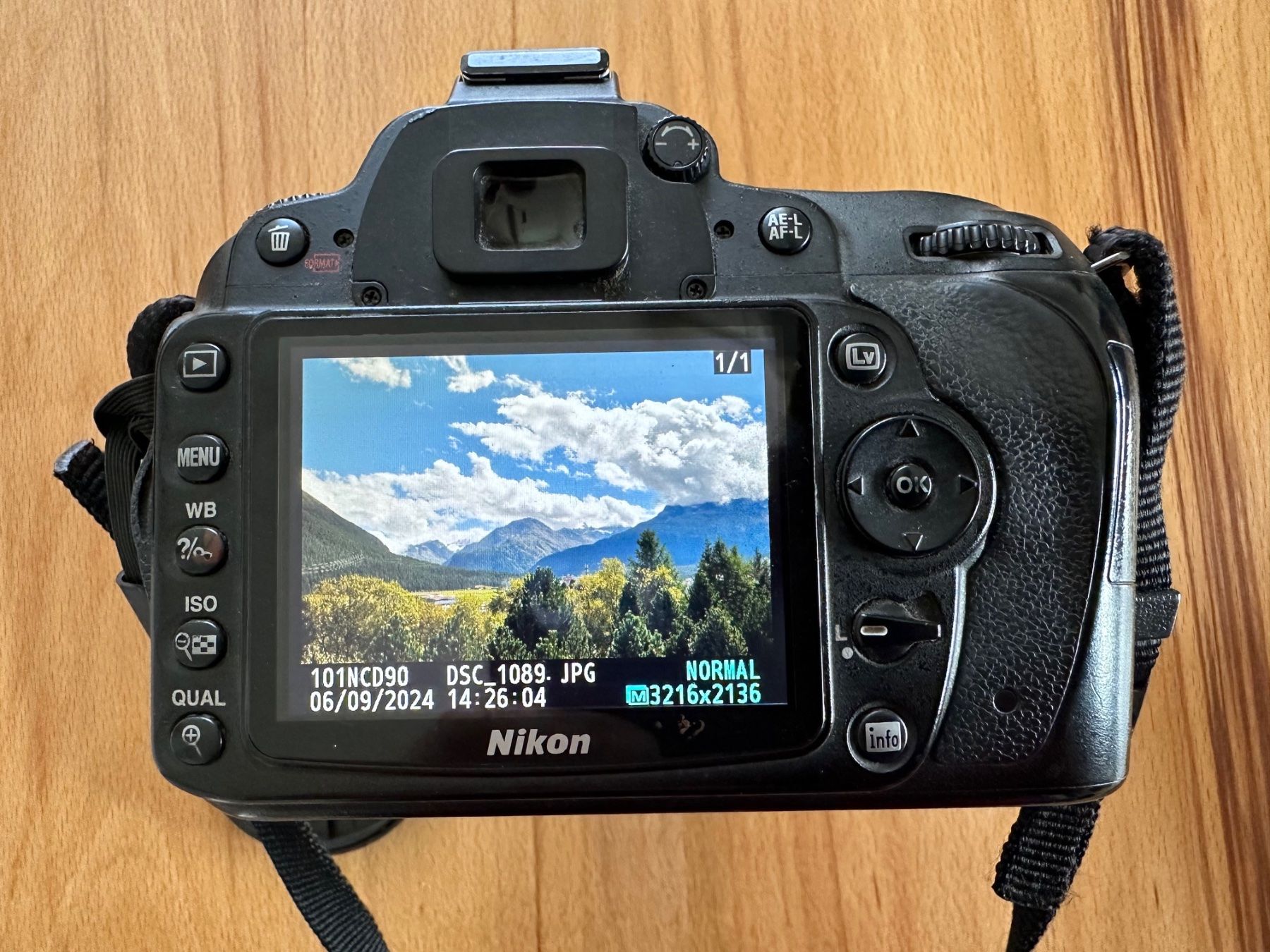 Nikon Kamera: Nikon D 90 Digital Spiegelreflexkamera Objektiv 18-105 – Gebraucht aus Samedan von Gischpel25 4
