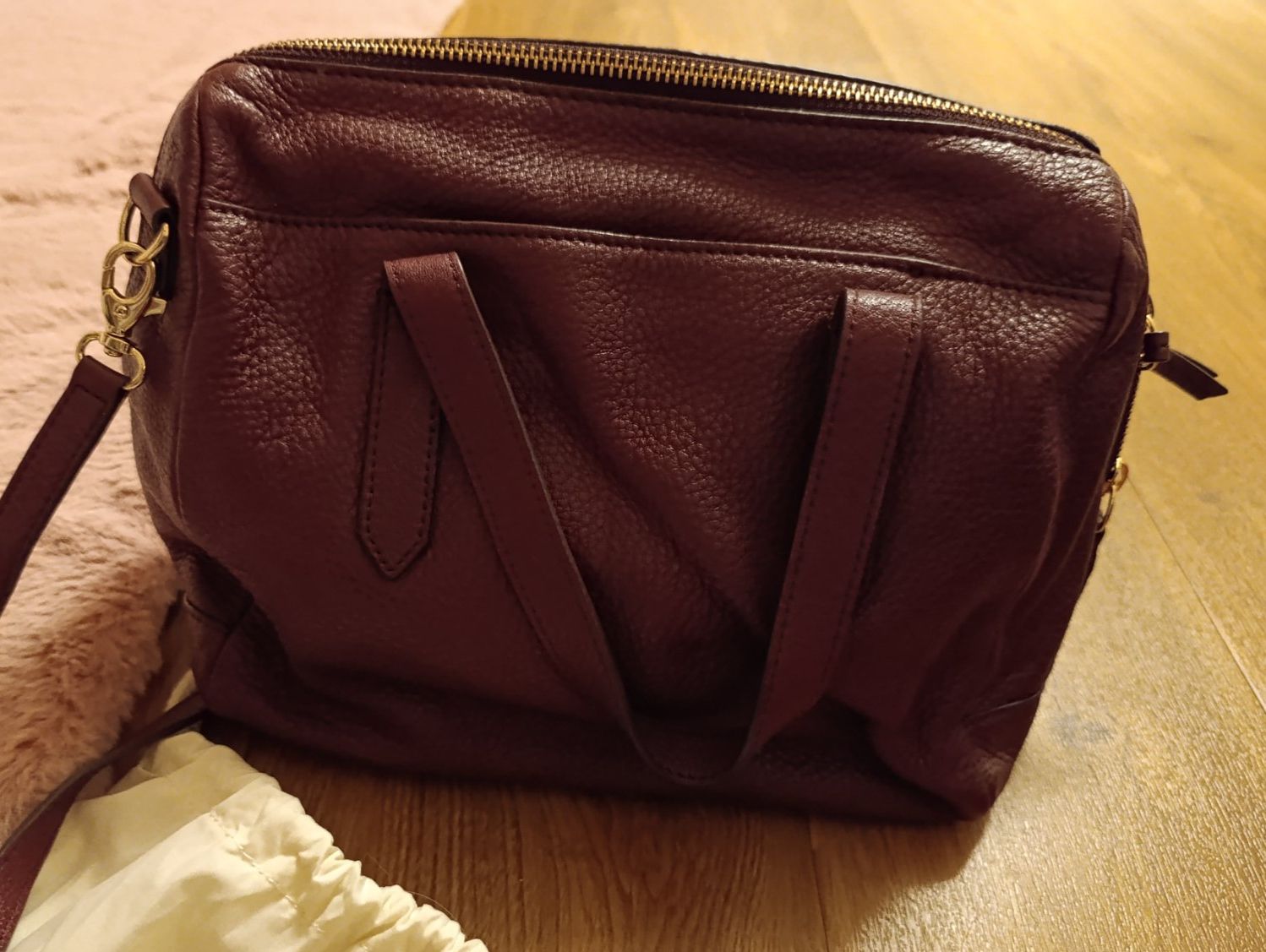 Fossil Borse da donna: Handtasche Fossil, dunkelrot – Usato da Silvaplana venduto da Suomi3101 2