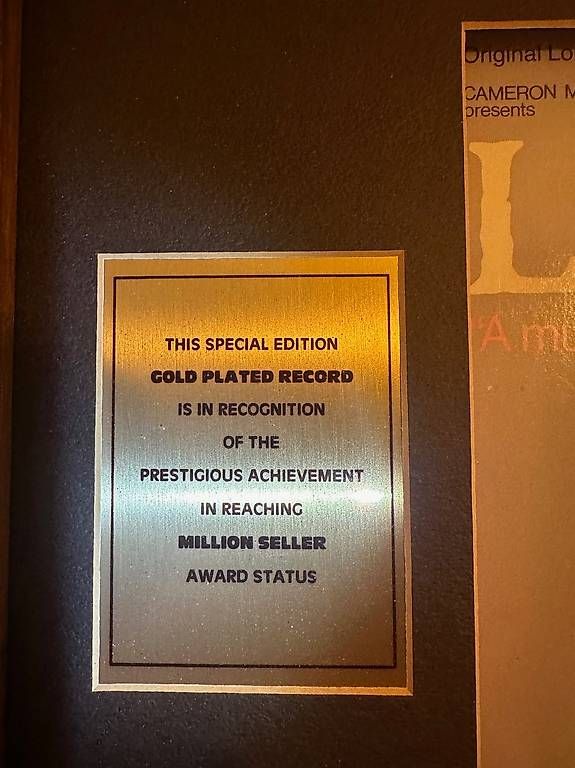 Dischi in vinile: Les Misérables Gold Record – Usato da Belp venduto da Kulturmanager 3