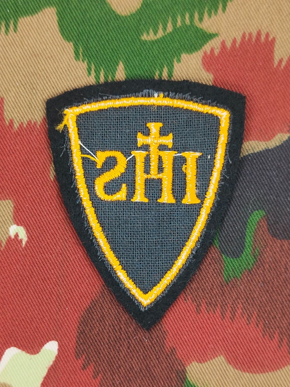 Schweizer Armee Placchette & Badge: Funktionsabzeichen Diakon / Pastoralassistent Ord. 1995 – Usato da Bauma venduto da SwissMilitaria 1