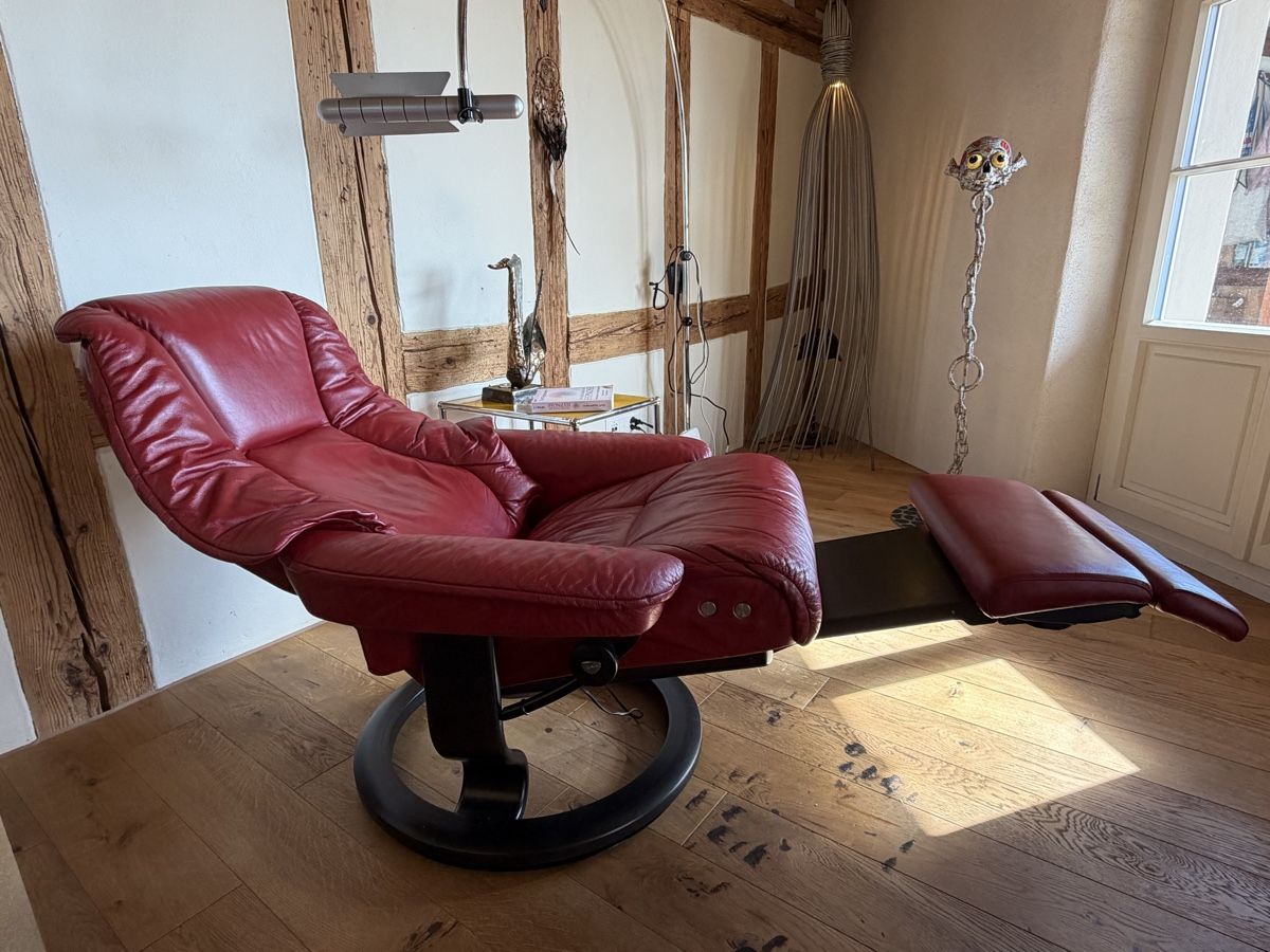 Stressless Fauteuils: Stressless Reno Leder elektrisch – D'occasion à Wiedlisbach par Fine-Arts 3