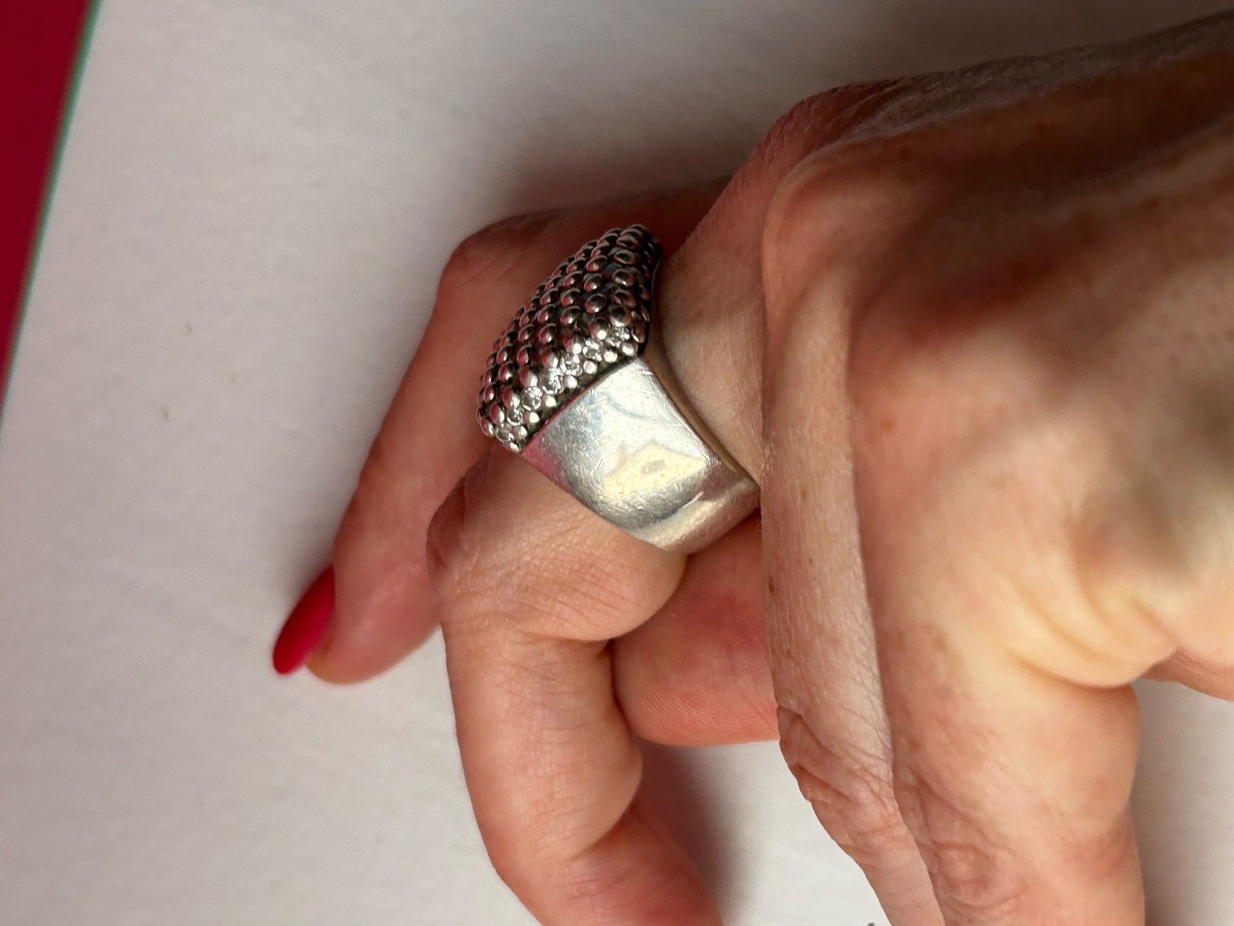 Ringe: Silberring "Gufäküssi"  59 – Gebraucht aus Dittingen von Bellevista 3