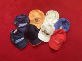 Golf Caps Titleist  8 Stueck guter Zustand
