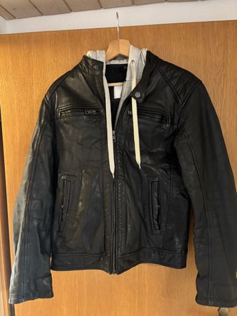 Herren Lederjacke Serge Pariente, M