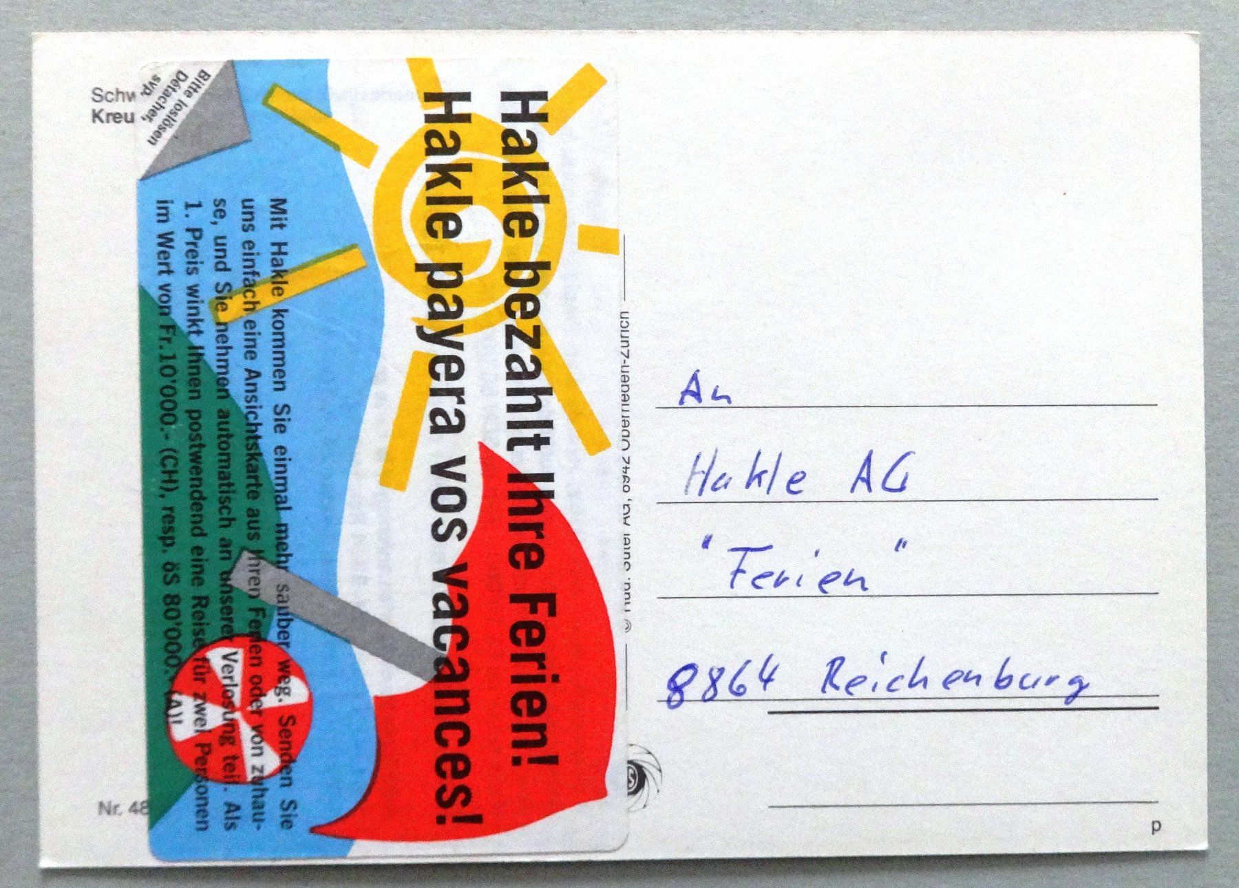 Cartes postales: Kreuzlingen – D'occasion à Fétigny par Billy2miny 1