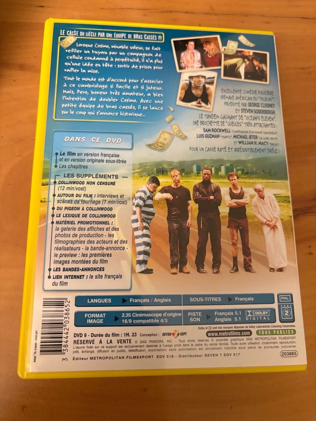 Tutti i DVDs: 🍿 DVD Bienvenue à Collinwood avec George Clooney – Usato da Lausanne venduto da ine_6c2m 1