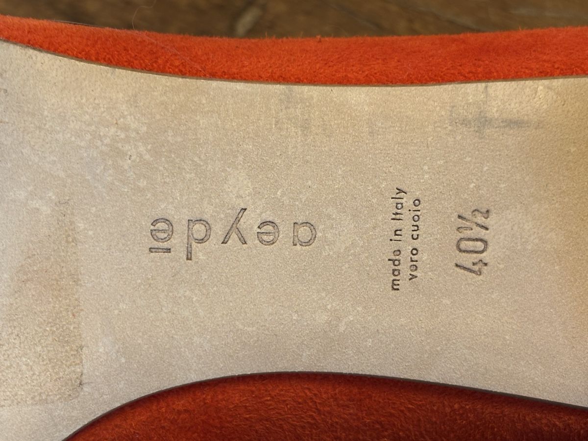 Damenschuhe: Escarpins Ayede 40.5 daim orange – Gebraucht aus Dotzigen von SecondHandGems 7