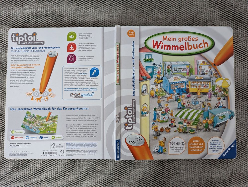 Tiptoi Buch Mein grosses Wimmelbuch | Kaufen auf Ricardo