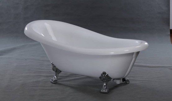 Vasche da bagno: Freistehende Badewanne Nostalgisch mit Metallfüssen – Nuovo e nell'imballaggio originale da Dintikon venduto da mom_bjq6