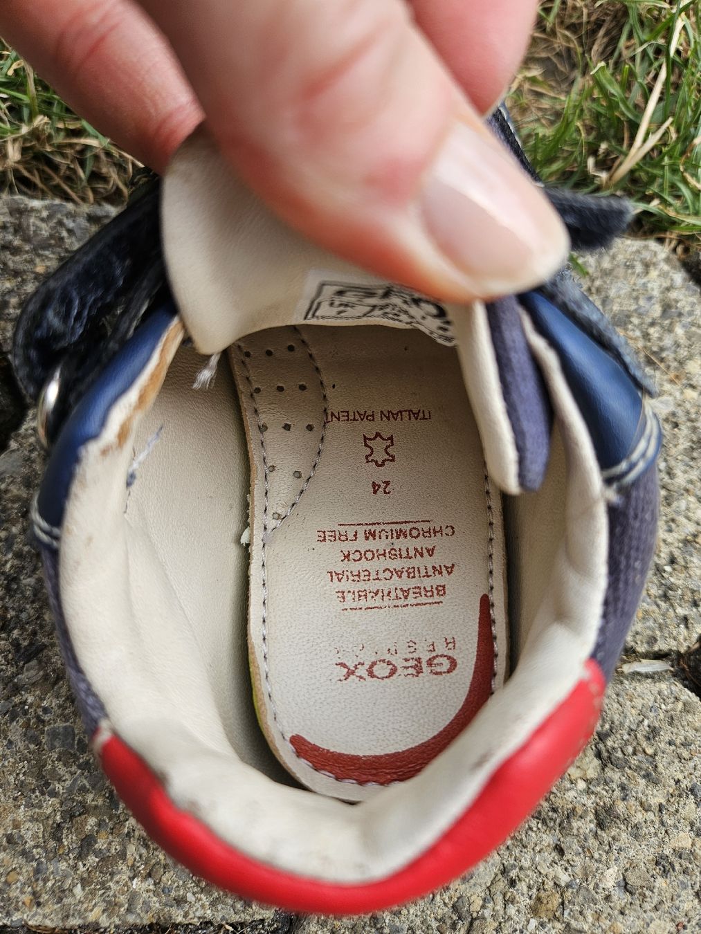 Geox Scarpe per ragazzi: Kinderschuhe GEOX Grösse 24 blau  – Usato da Ermensee venduto da cristi89 3