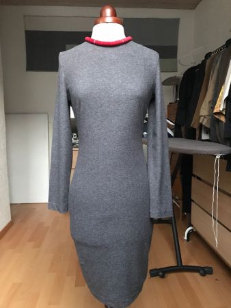 Robe MANGO gris chiné taille S