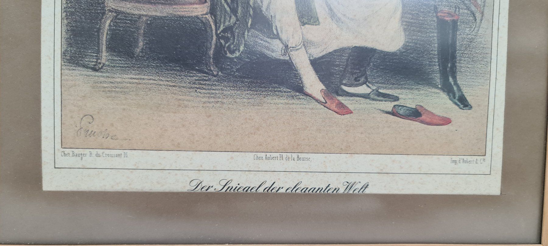 Grafiken & Lithographien: Der Schuh in der Karikatur, Lithographie – Gebraucht aus Sins von sagitarius58 2