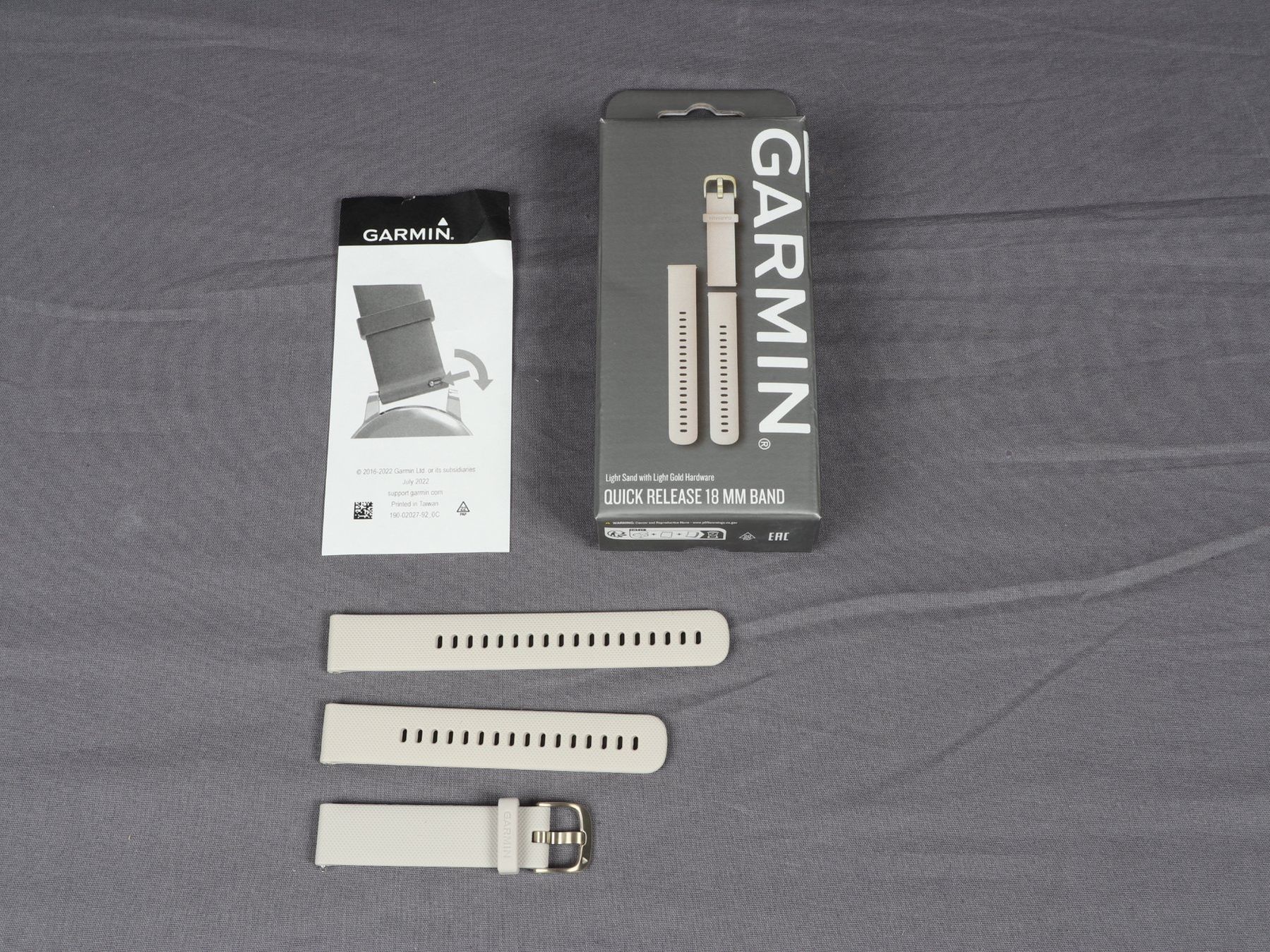 Bracciali & Braccialetti: GARMIN Quick Release 18mm Band – Nuovo e nell'imballaggio originale da Steinen venduto da Restwert_Steinen 4