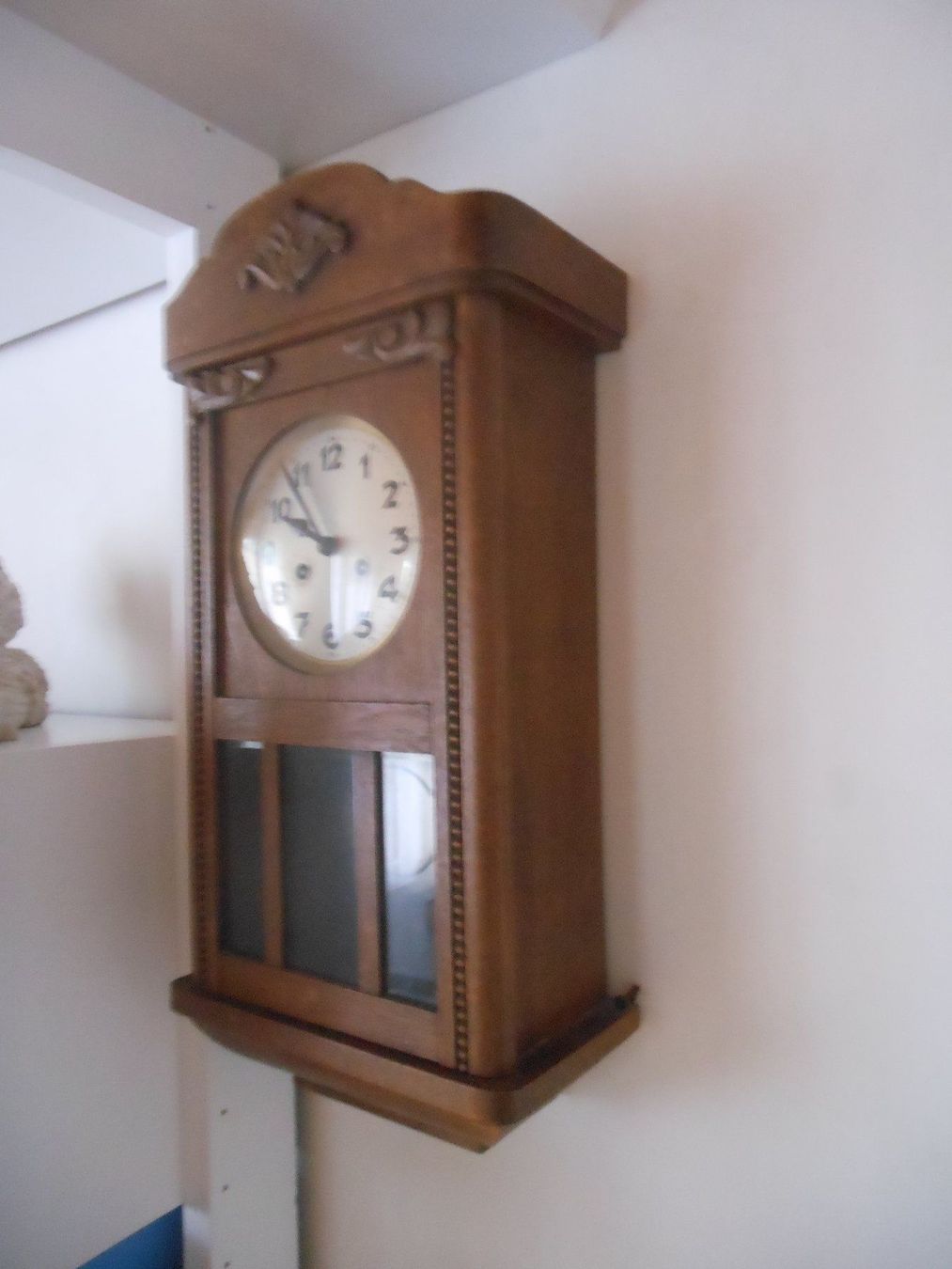 Orologi: antike Wanduhr – Usato da Hirschthal venduto da Biber-Burg46 2