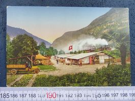 ARMEE SCHWEIZ FELDKÜCHE BELEBT DAMPFZUG SAURER LKW MILITÄRAK