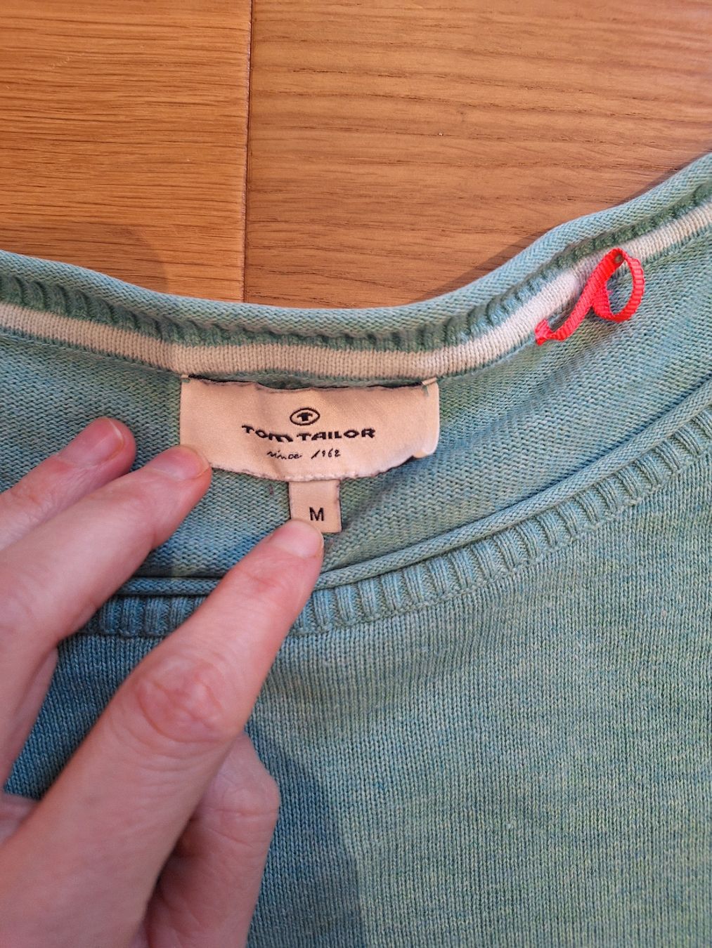 Tom Tailor Pulls & Sweat-shirts: Tom Tailor Pullover, türkis, 100% Baumwolle – D'occasion à Wangen an der Aare par jan_2zxv 1
