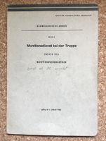SCHWEIZER ARMEE MUNITIONSDIENST BEI DER TRUPPE 1963