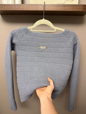 Giorgio Armani Pullover Blau Gr. S (34)
