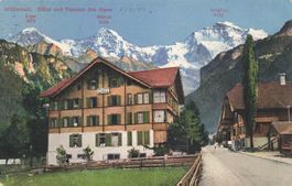 Wilderswil (BE) Hotel Pension des Alpes Panorama Eiger Mönch