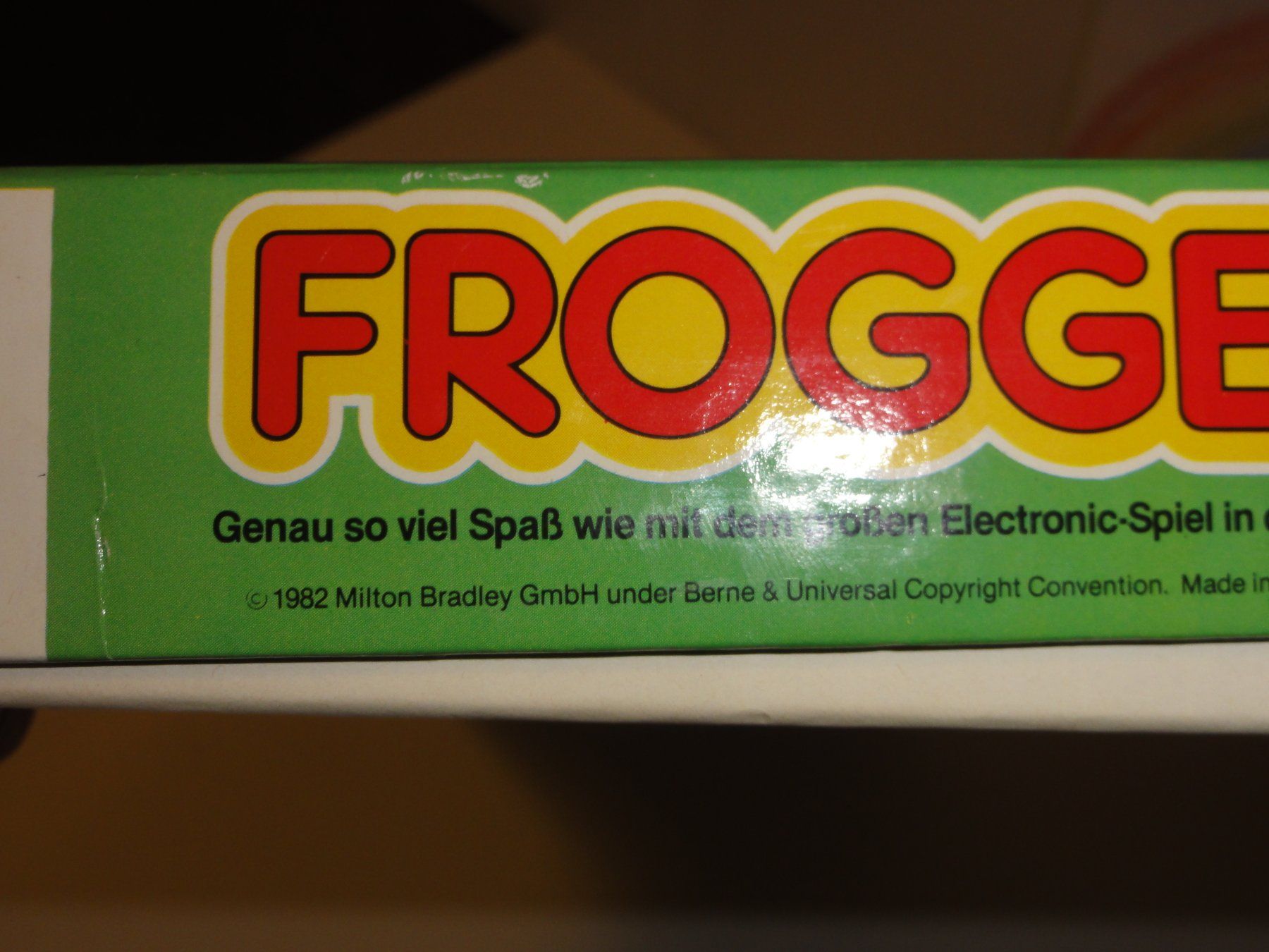 Giochi: FROGGER - MB Spiele - 1982 – Usato da Andwil SG venduto da Rainboli 3