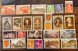 FRANCE timbres anciens neufs ** ~1947
