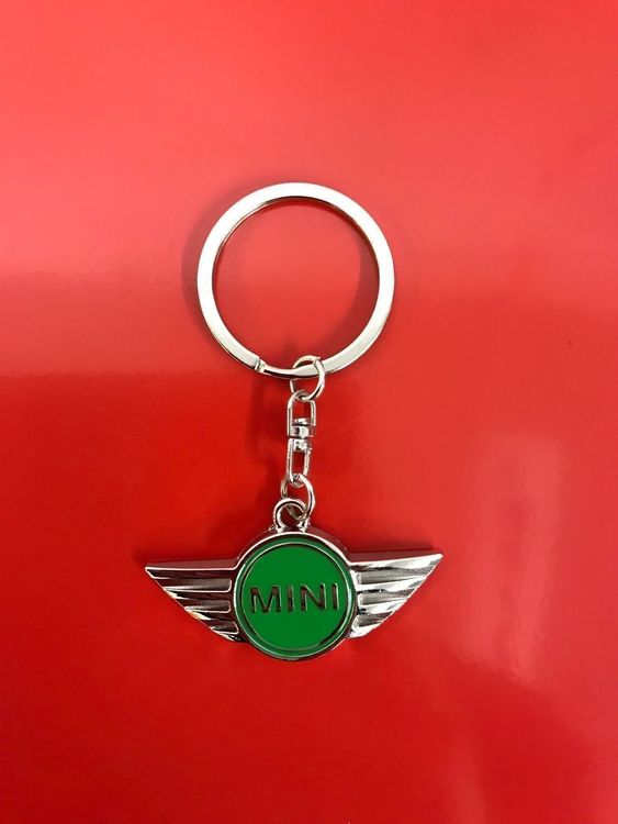 Mini Cooper Schlüsselanhänger Grün