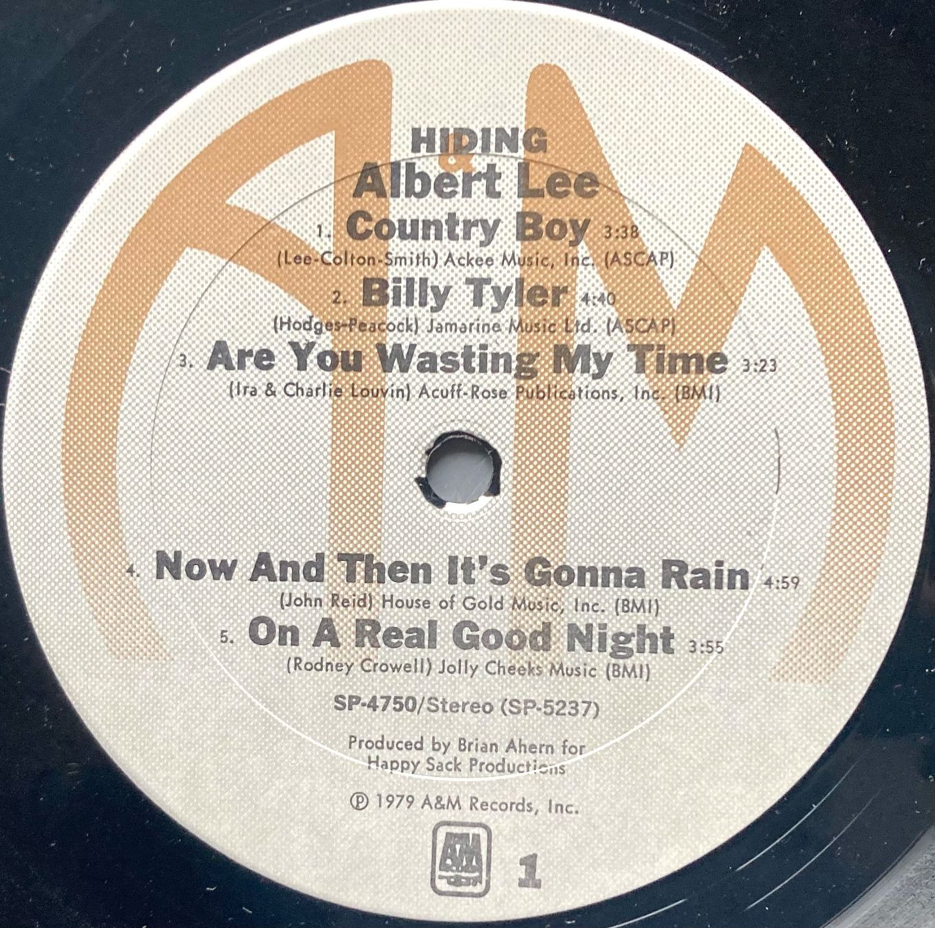 Vinyles: ALBERT LEE - HIDING – D'occasion à Poliez-Pittet par Newtown-Records 3