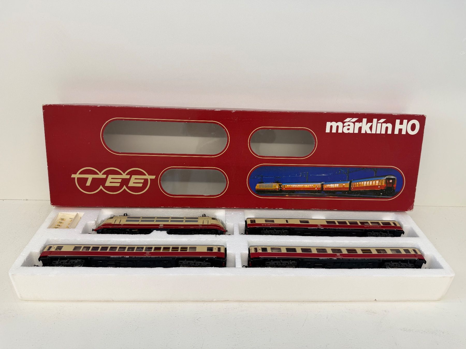 Märklin Modellini di ferrovie: Märklin TEE Zugpackung 2852 mit DB BR 103 – Usato da Büsserach venduto da ModellbahnDepot 1