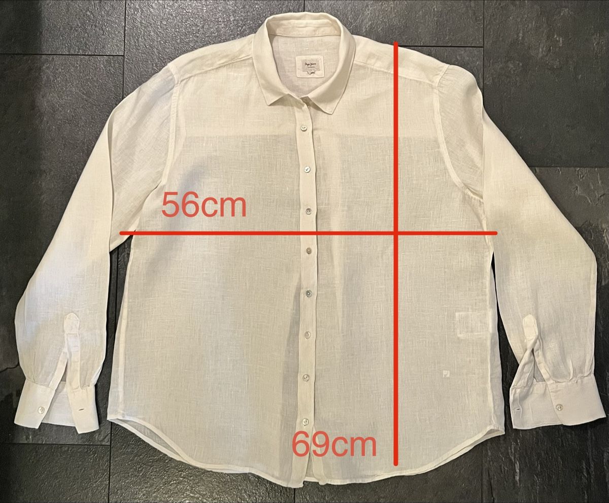 Pepe Jeans Camicette: Chemise en lin PEPE JEANS – Usato da Lausanne venduto da micou47 5
