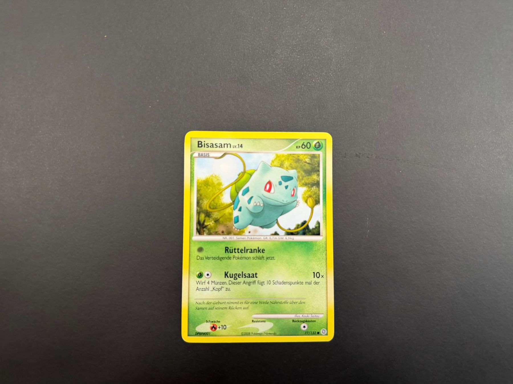 Pokémon Carte collezionabili: Bisasam 77/132 – Usato da Zürich venduto da mountainwizard00