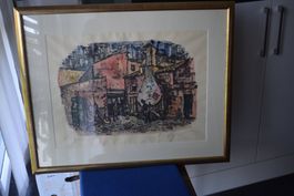 Original Lithographie Arnulf Eric Stegmann Mundmaler