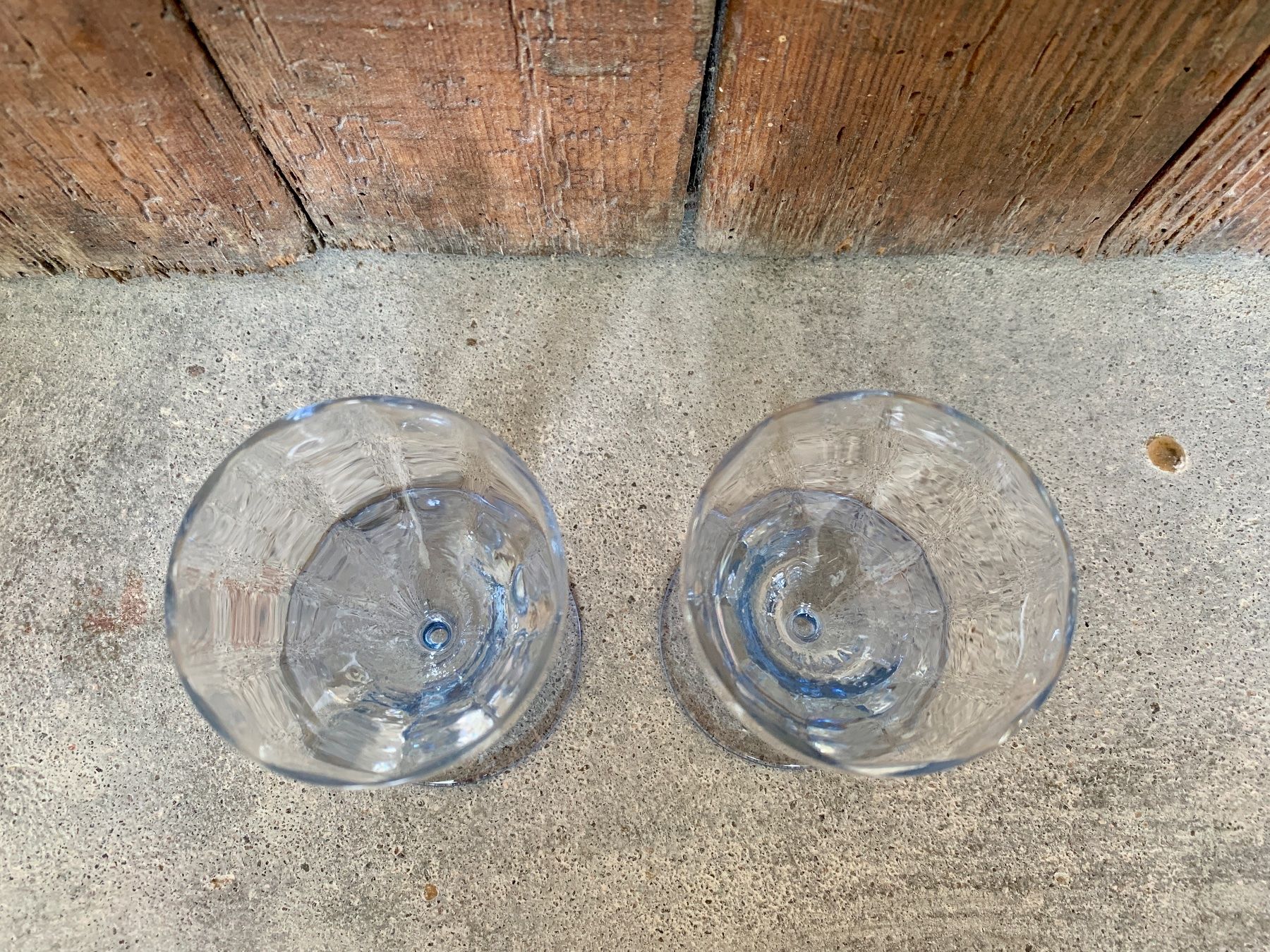 Bicchieri: Schnapsglas mit blauem Boden – Usato da Zürich venduto da Les_Zurichois 2