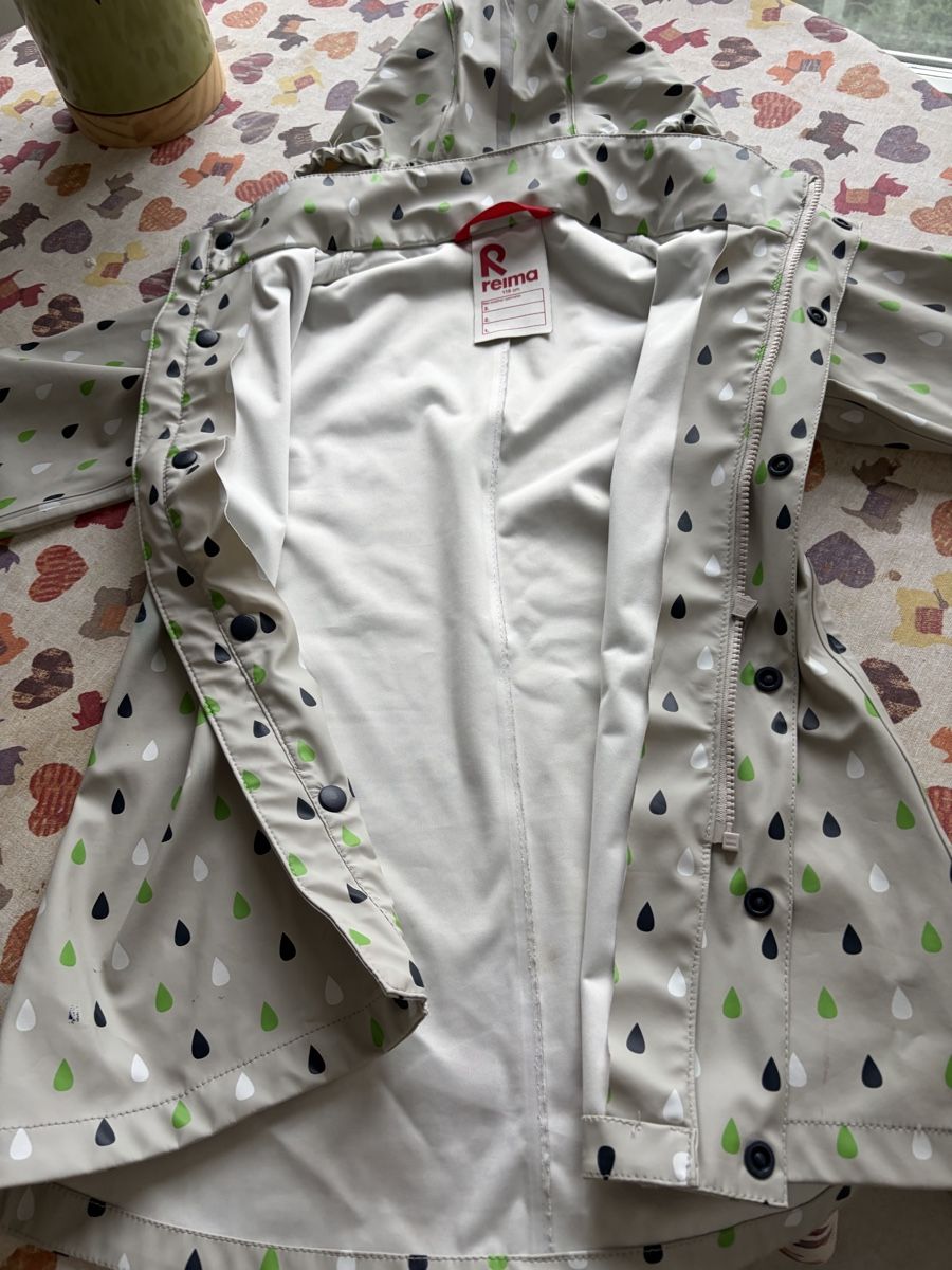 Reima Jacken & Mäntel: Reima Raincoat Drop Pattern Size 116 Used Condition – Gebraucht aus Zürich von laurins76 3