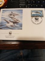 WWF, 1er jour, Montserrat, Dauphins - Collector rare!
