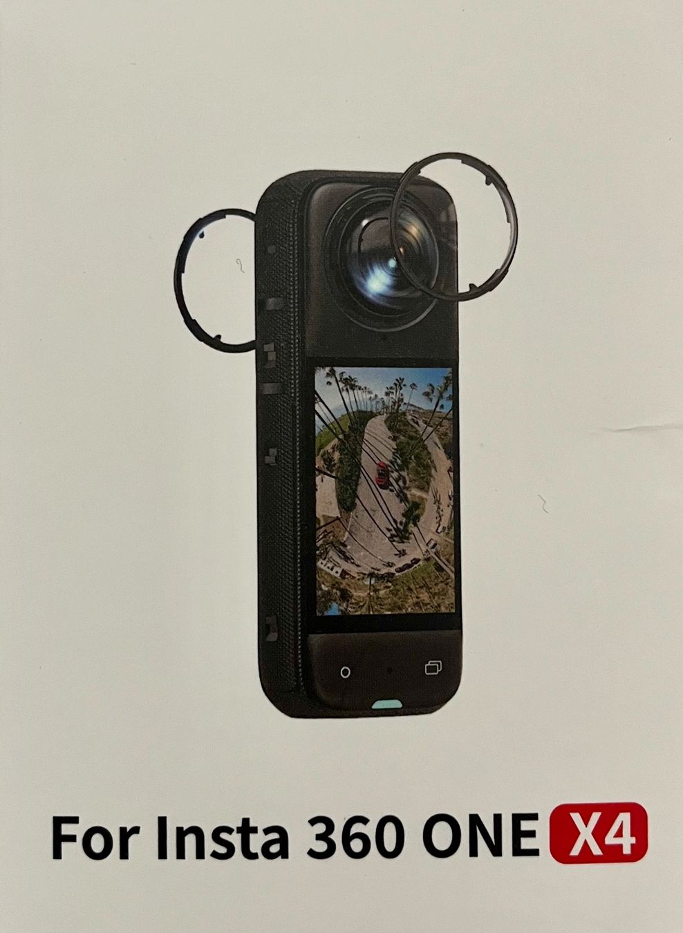 Insta360 Action Cam: Insta360 X4 Standard-Objektivschutz – Neu und originalverpackt aus Dietikon von Hespa