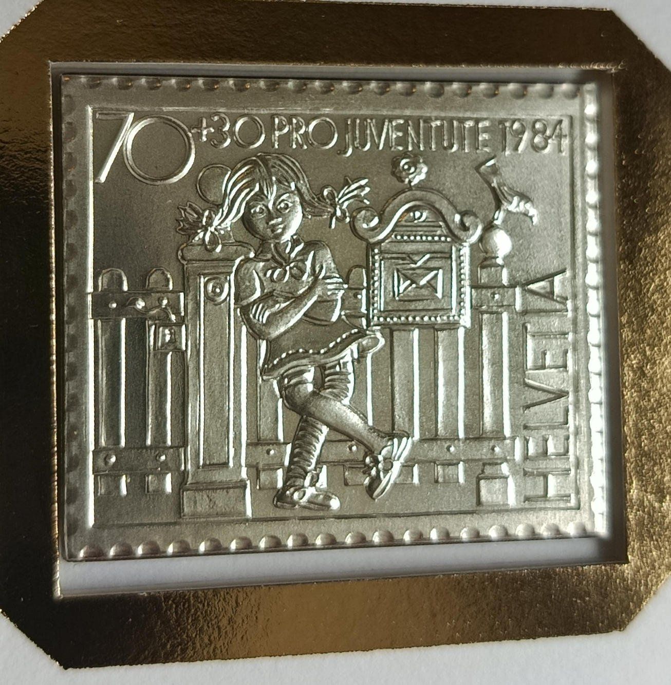 Medaillen: Numisbrief Pippi Langstrumpf mit Silbermedaille ab 1 Fr. !! – Gebraucht aus Luzern von Vreneli_1 1