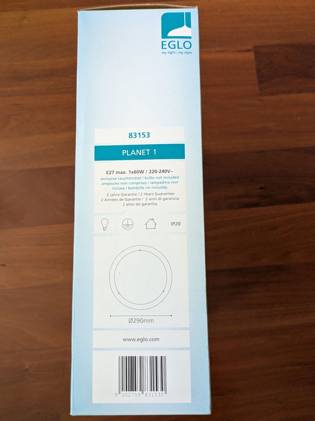 Lampadari & plafoniere: Wandleuchte / Deckenleuchte (new) – Nuovo e nell'imballaggio originale da Zürich venduto da Krustenkranz 3