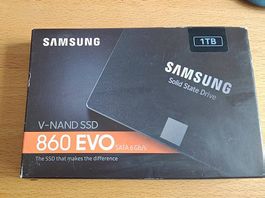 Samsung 860 EVO SATA3 SSD mit TLC Speicher NEU
