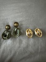 2 paires de boucles d'oreilles vintage