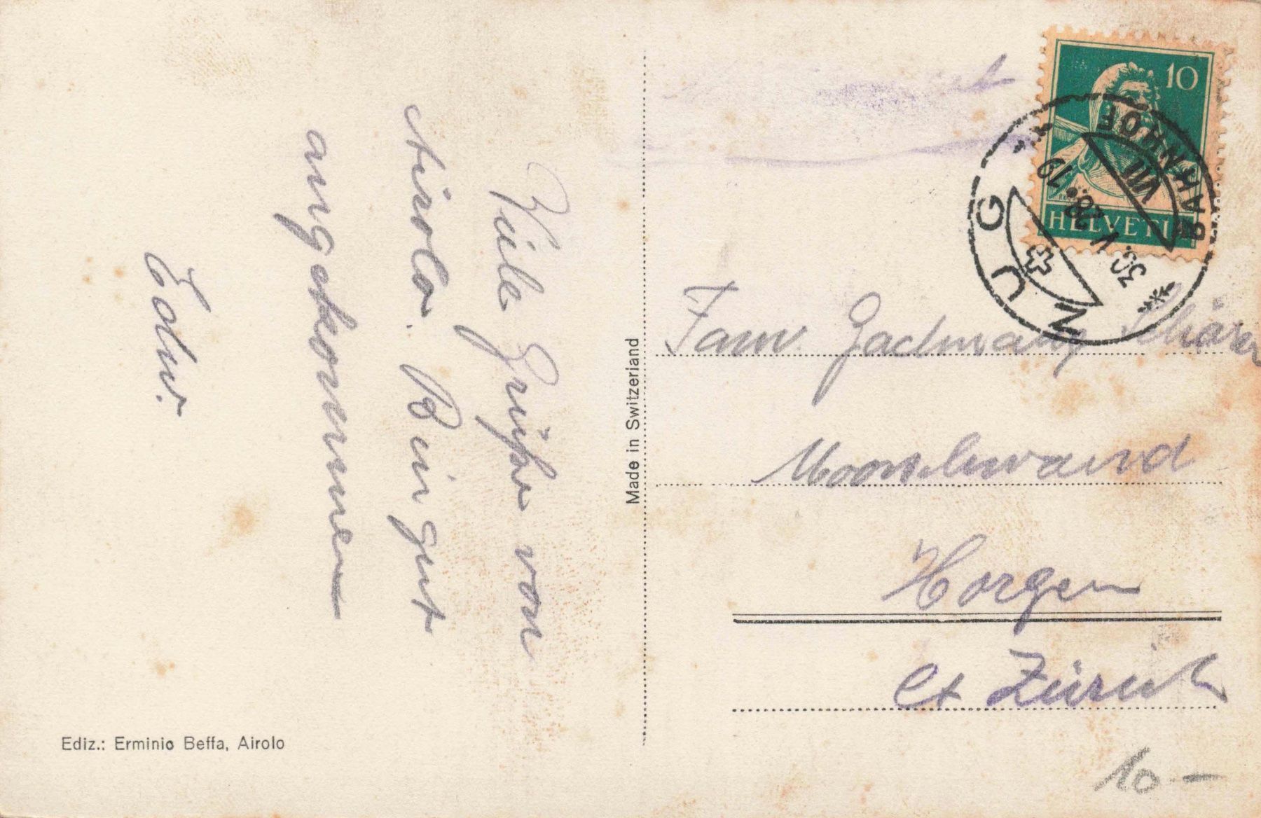 Cartes postales: Airolo Leventina T – D'occasion à Biasca par Blenio71 1