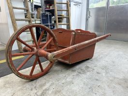 Holzwägeli,Antikes Güllefass,Handwagen,Garten Deko