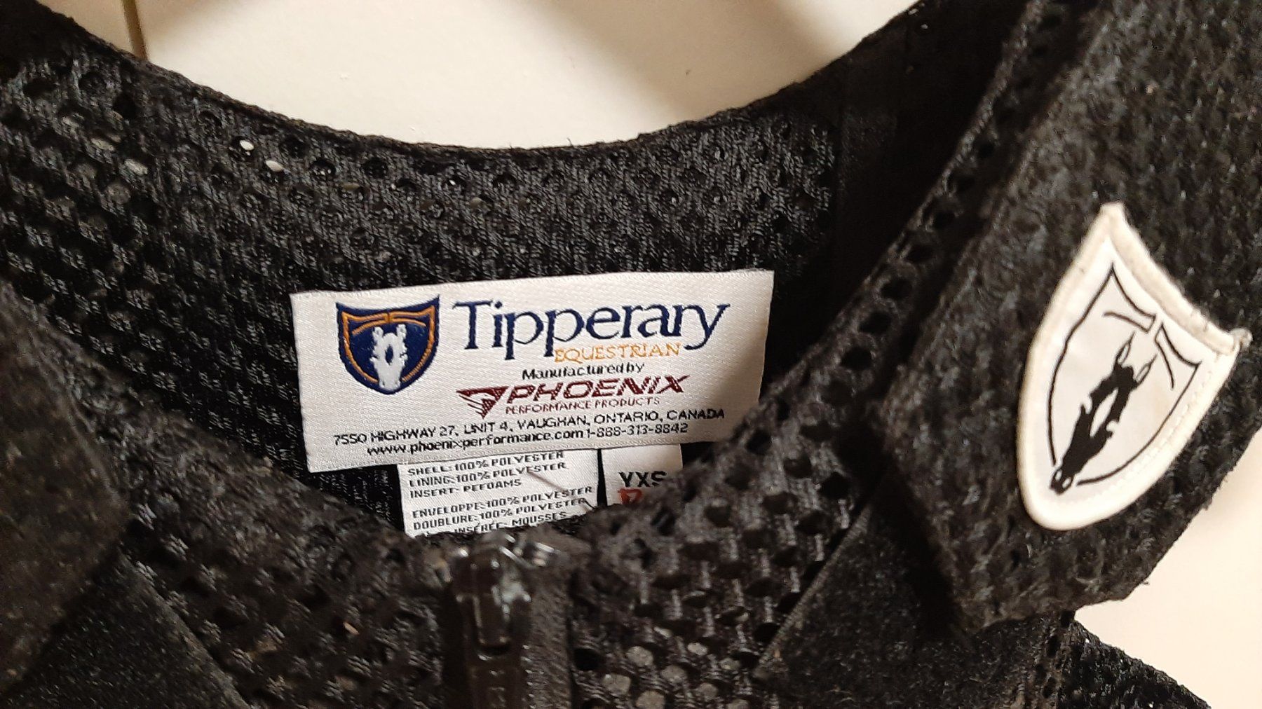 Tipperary Protezioni & Imbottiture: Tipperary Reitschutzweste Grösse YXS – Usato da Basel venduto da dina0105 2