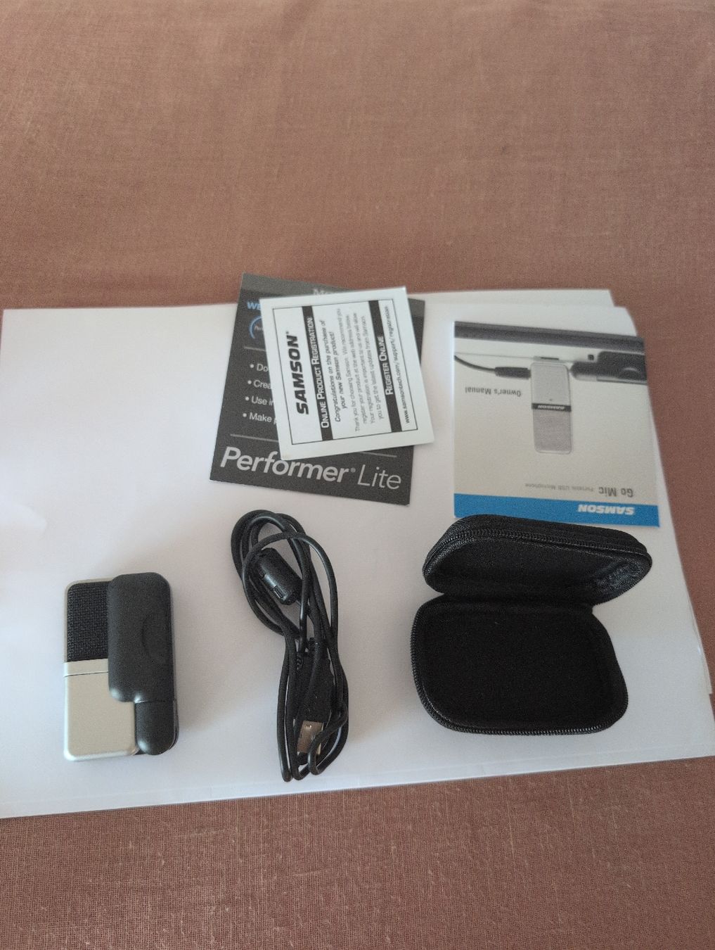 Microfoni: Microphone USB Samson Go Mic portable – Nuovo e nell'imballaggio originale da Ollon VD venduto da pat_967d 3