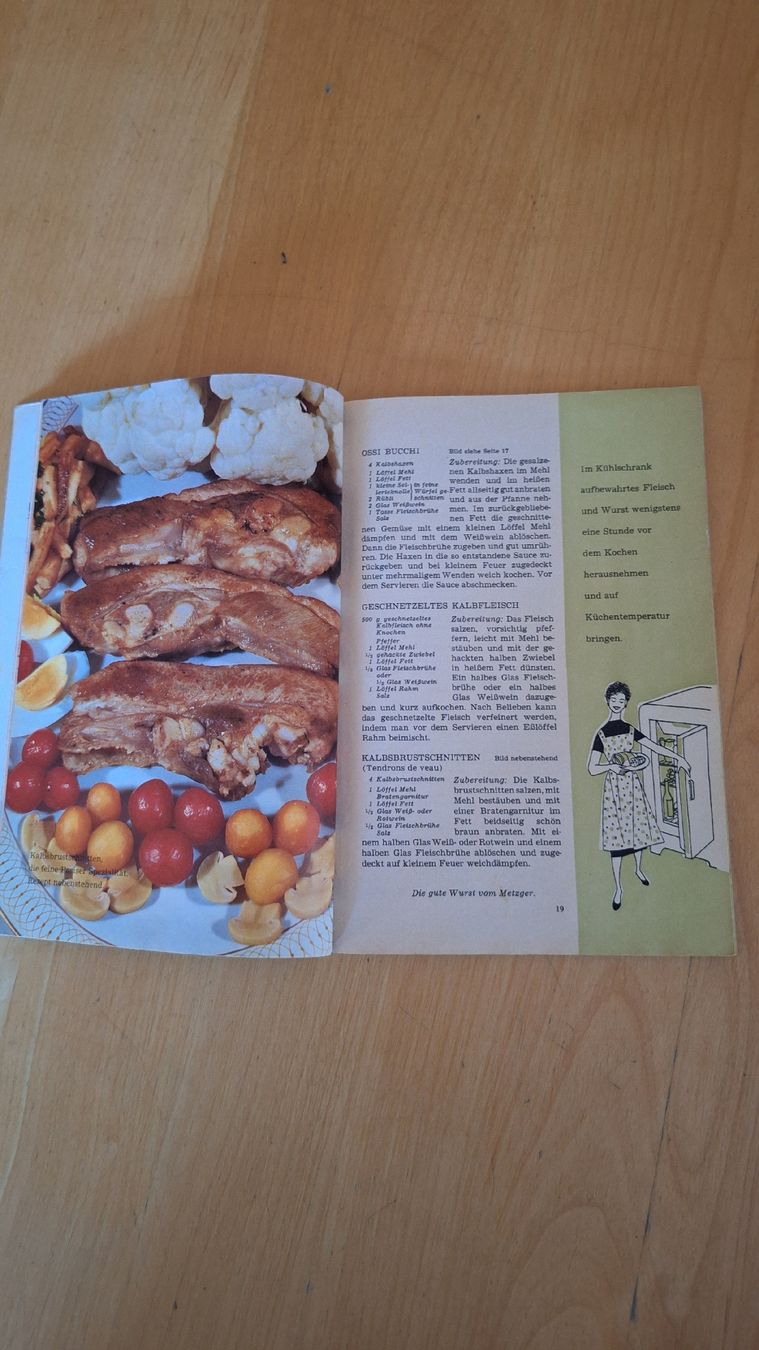 Libri: Fleischkochbuch  alt – Usato da Bönigen venduto da saft195619 2