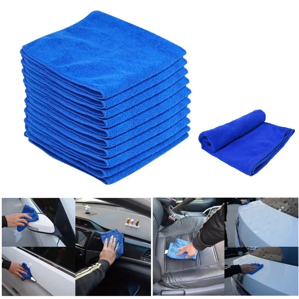 Tovaglioli: 20 Chiffons Microfibre 30x30cm Bleu 20 Mikrofasertücher – Nuovo e nell'imballaggio originale da Delémont venduto da abonprix 7