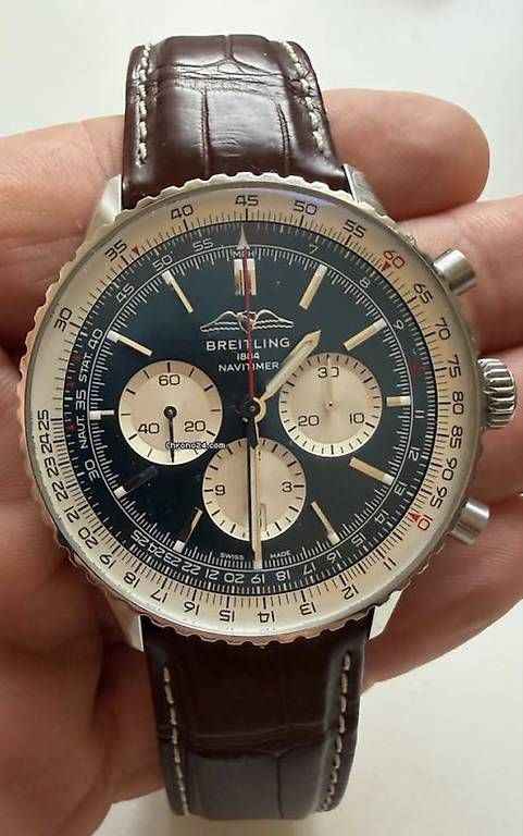 Orologi: Breitling NAVITIMER B01 CHRONOGRAPH 46 – Usato da Oberhofen Thun'see venduto da porsche64