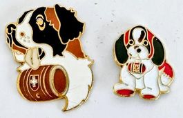 2 Bernhardiner Pin